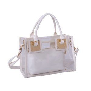 Fashion Clear Handbag(BG052B/G/W)